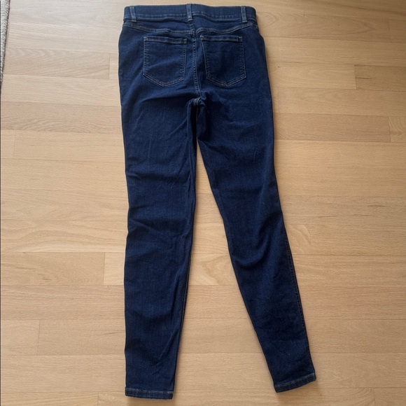 SPANX Midnight Shade Dark Blue Skinny Jeans L - Picture 3 of 7